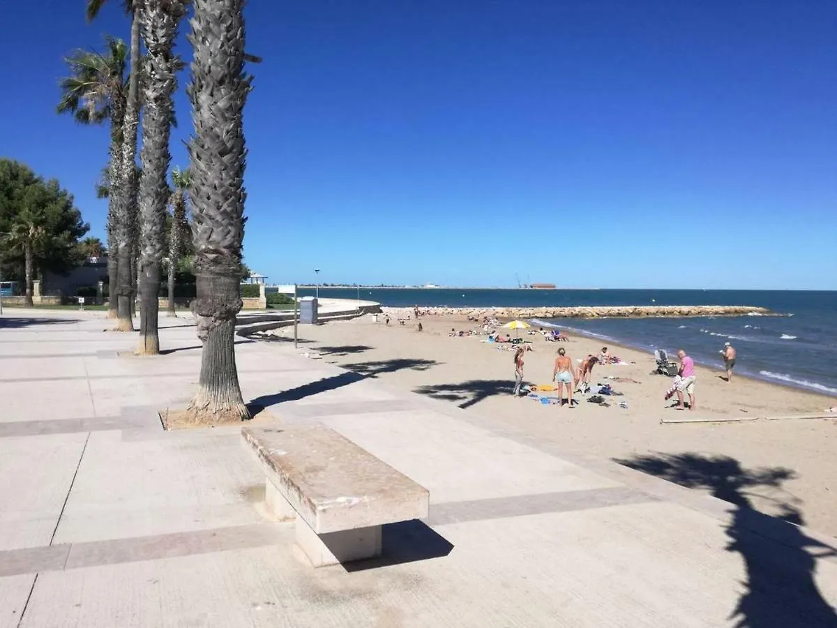 Sant Carlos de la Ràpita Atico Primer Linea De Mar Con Piscina En Ebrehogar ספרד