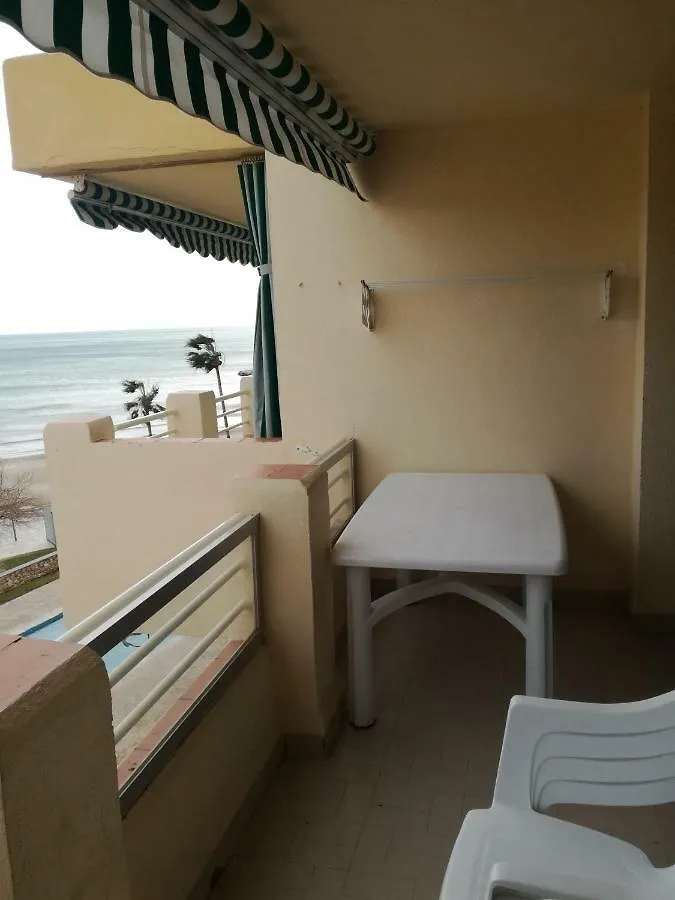 Sant Carlos de la Ràpita Atico Primer Linea De Mar Con Piscina En Ebrehogar ספרד